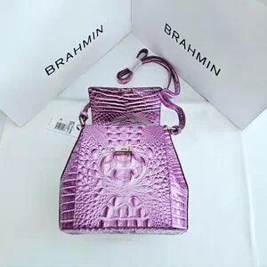 NWT Brahmin LILAC ESSENCE Margo w/ Credit Card Wallet Brahmin | Bags | Nwt Brahmin Lilac Essence Margo W Credit  main image 4